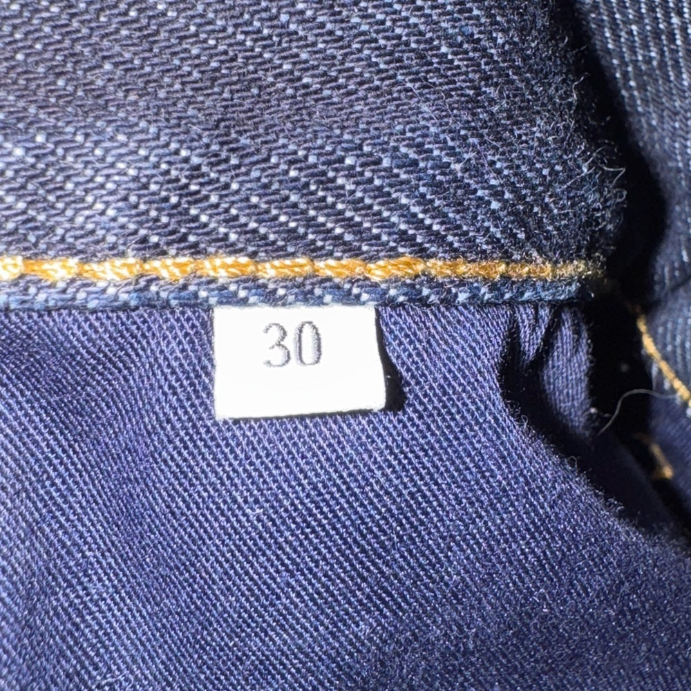LOULOU STUDIO Samur 100% Organic Cotton Made in Italy Jeans Size 30 VGUC - Picture 10 of 13